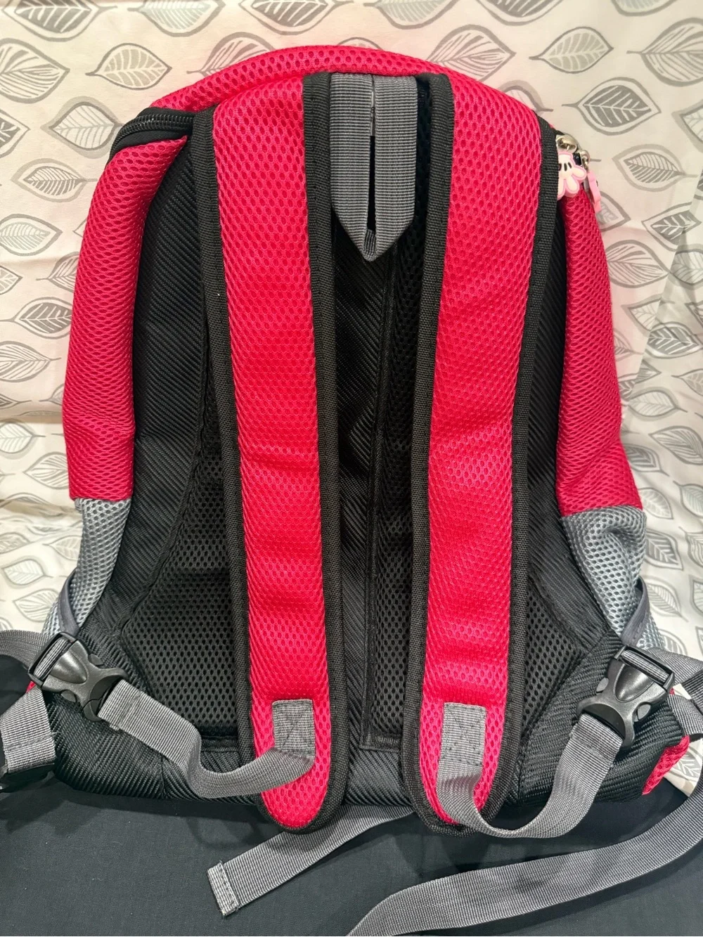 Pink & Gray Small Pet Carrier Backpack